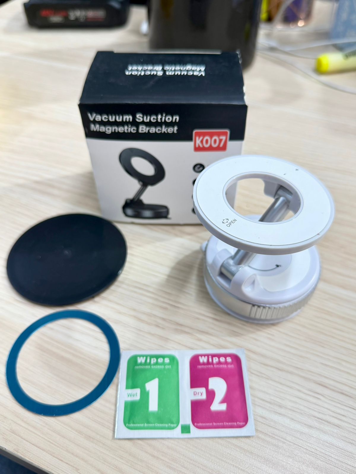 Espejo LED maquillaje carro