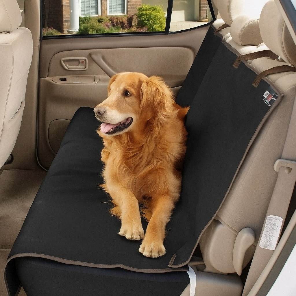 Funda asiento mascota instalada