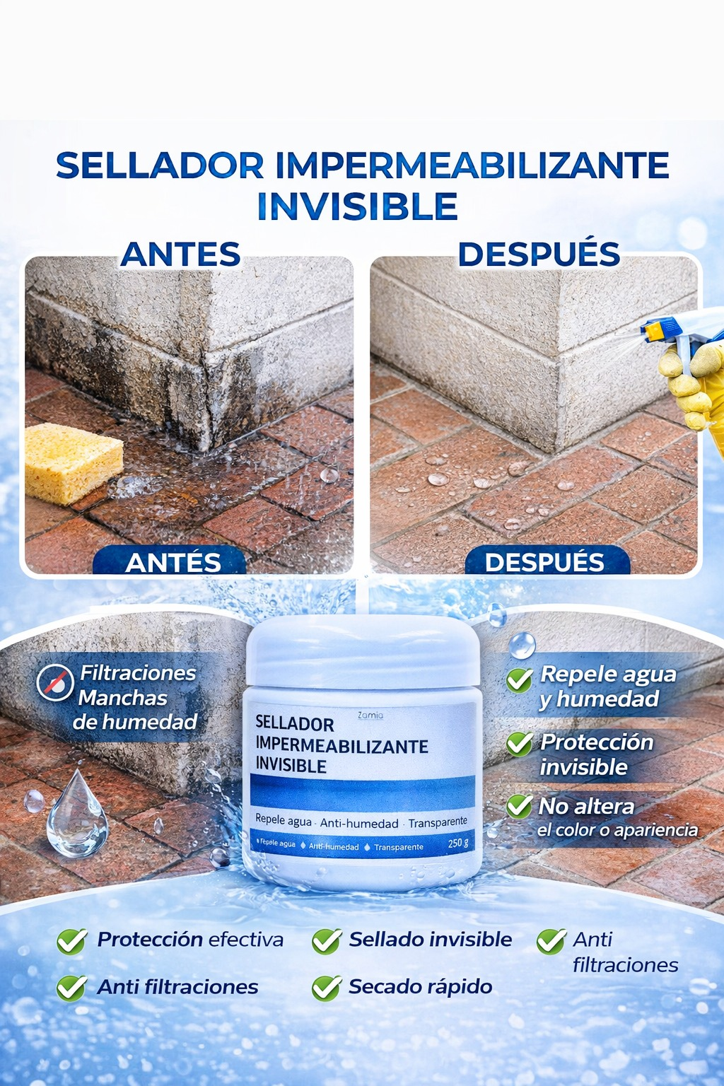 X3 Sellador Impermeabilizante — SURTITOP
